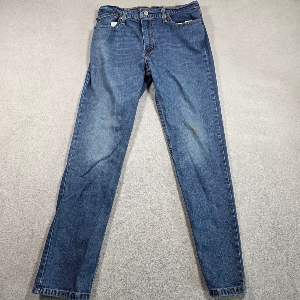 Levi's Jeans Mens 33x30 Blue Slim Fit Mid Rise 511 Stretch Medium Wash